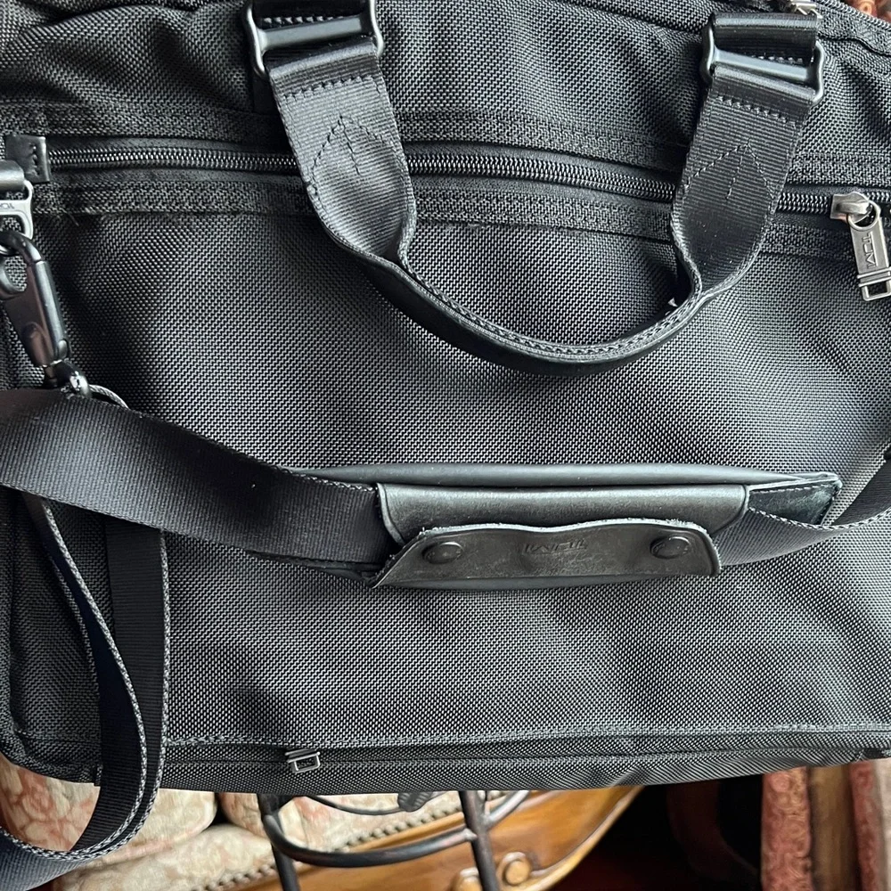 TUMI Black Men's Briefcase